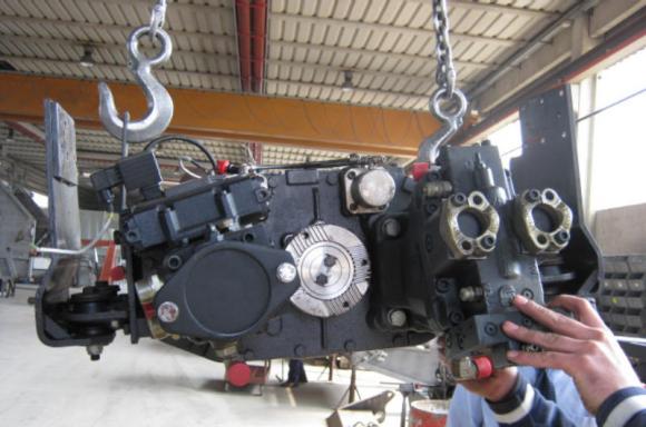 Kehrmaschinen mit hydrostatischem Antrieb