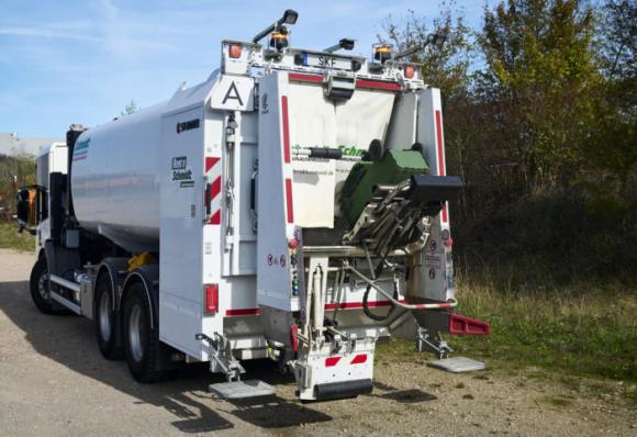Behälterwaschwagen Taifun